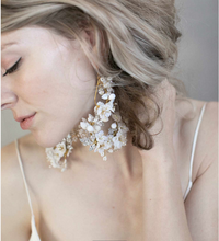 Load image into Gallery viewer, Decadent Blossom Chandelier Earrings  | Twigs and Honey